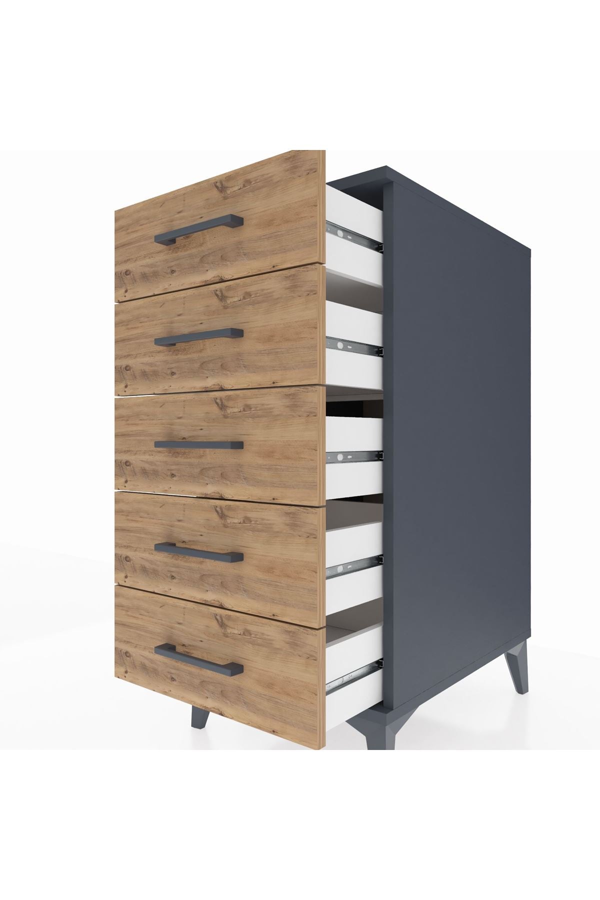 Kronos Komodin 5 Çekmeceli 44x59x96 - S75M001V6C