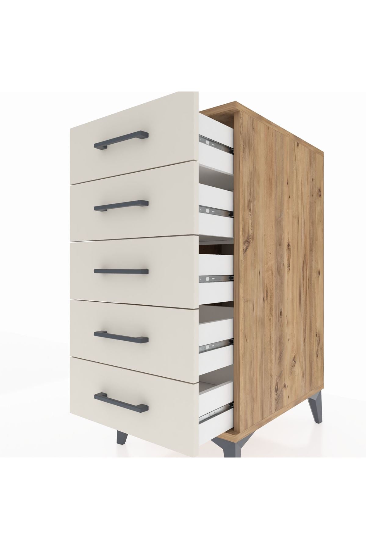 Kronos Komodin 5 Çekmeceli 44x59x96 - S75M001V7C