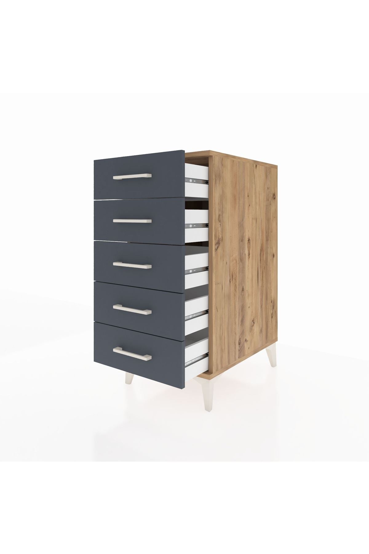 Kronos Komodin 5 Çekmeceli 44x59x96 - S75M001V8C
