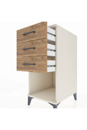 Kronos Komodin 3 Çekmeceli 44x59x96 - S75M002V3C
