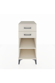 Kronos Komodin Tek Raflı 2 Çekmeceli 44x59x96 - S75M003V1C