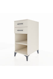 Kronos Komodin Tek Raflı 2 Çekmeceli 44x59x96 - S75M003V1C