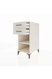 Kronos Komodin Tek Raflı 2 Çekmeceli 44x59x96 - S75M003V1C