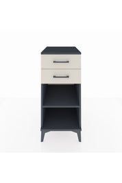 Kronos Komodin Tek Raflı 2 Çekmeceli 44x59x96 - S75M003V4C