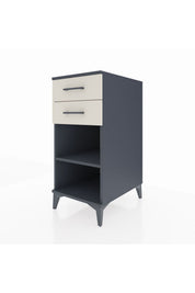 Kronos Komodin Tek Raflı 2 Çekmeceli 44x59x96 - S75M003V4C