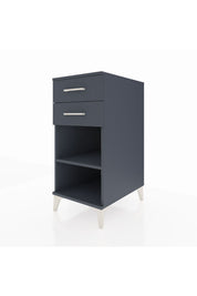 Kronos Komodin Tek Raflı 2 Çekmeceli 44x59x96 - S75M003V5C