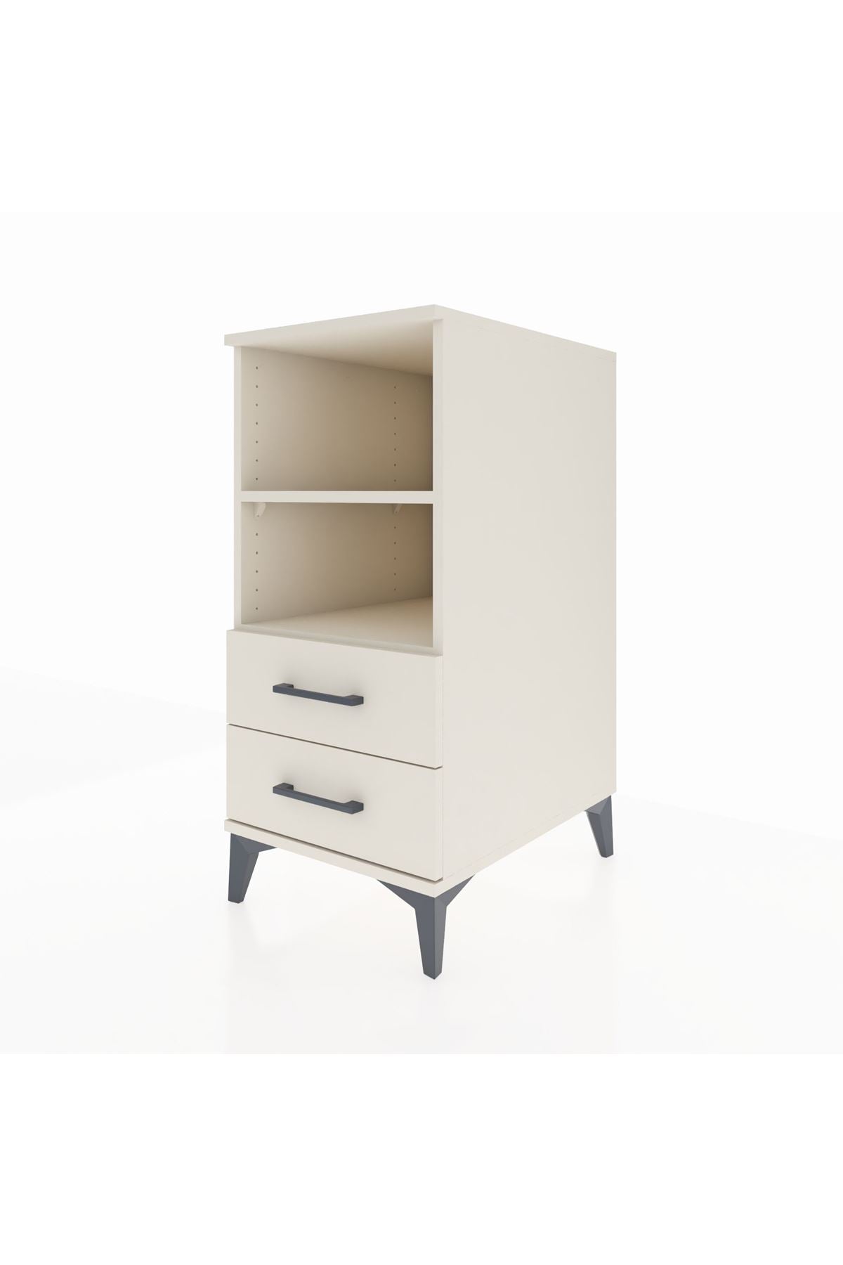 Kronos Komodin 2 Raflı 2 Çekmeceli 44x59x96 - S75M004V1C