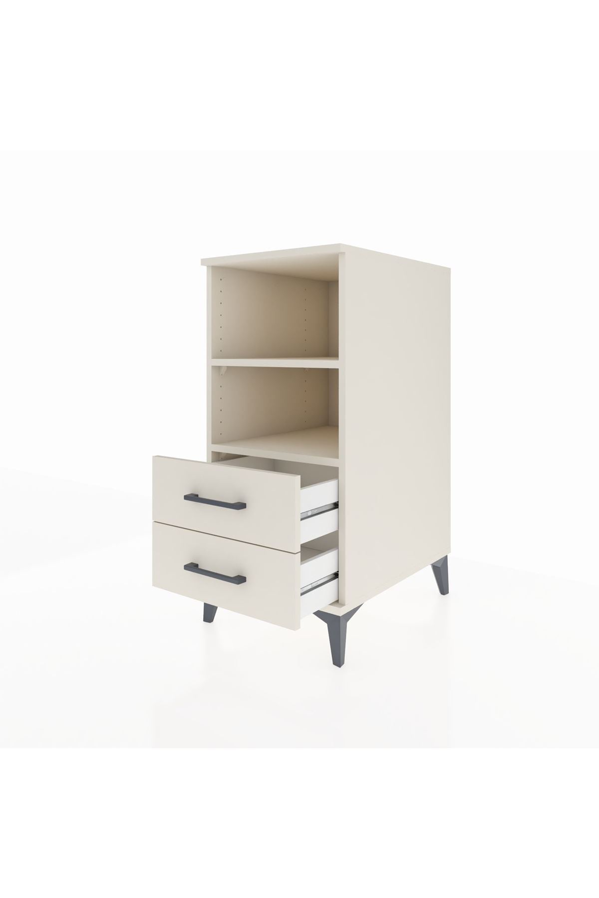Kronos Komodin 2 Raflı 2 Çekmeceli 44x59x96 - S75M004V1C
