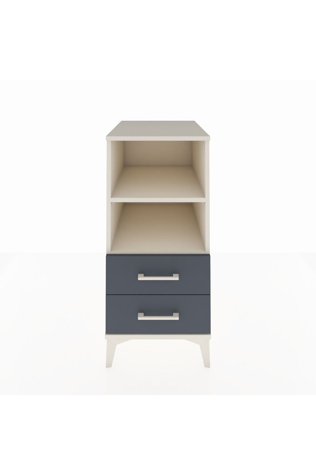 Kronos Komodin 2 Raflı 2 Çekmeceli 44x59x96 - S75M004V2C