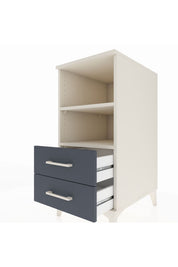 Kronos Komodin 2 Raflı 2 Çekmeceli 44x59x96 - S75M004V2C