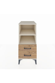 Kronos Komodin 2 Raflı 2 Çekmeceli 44x59x96 - S75M004V3C