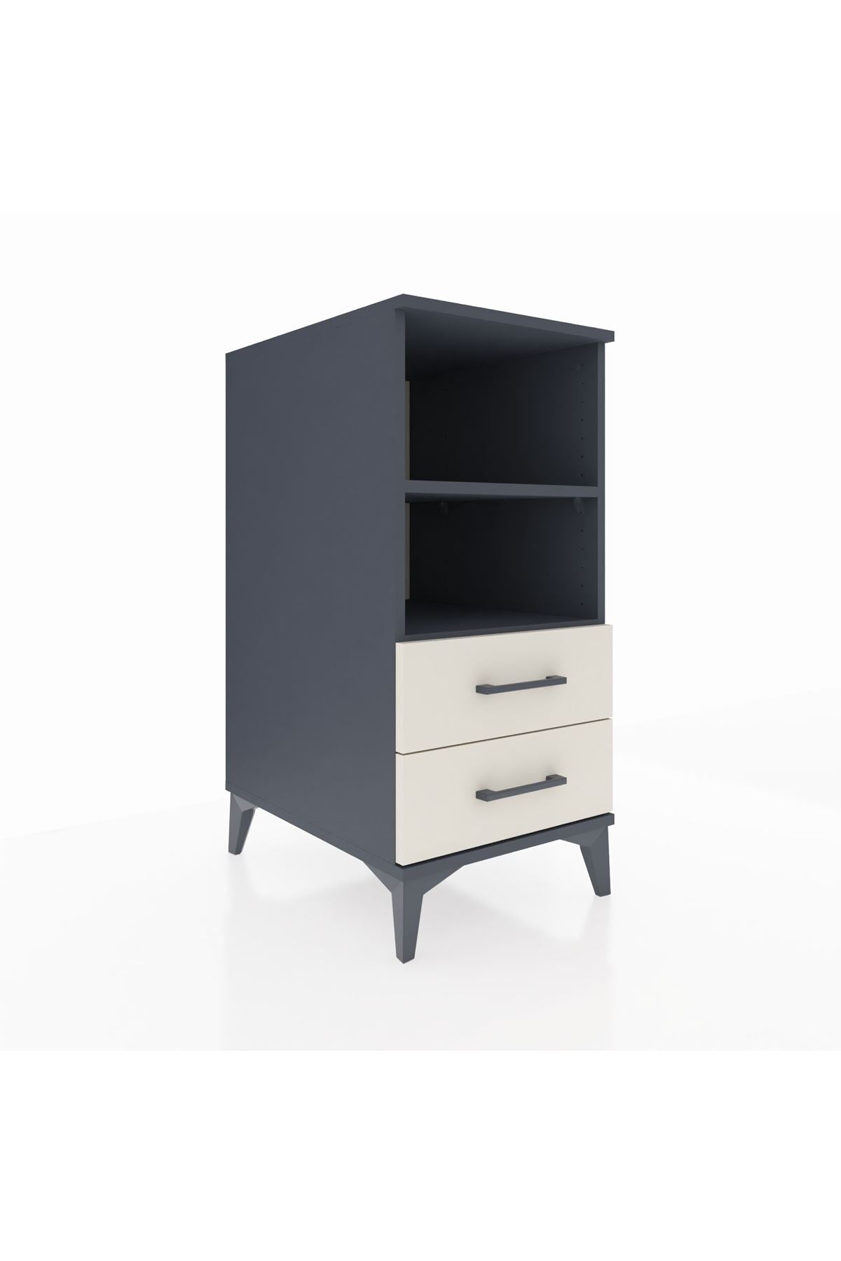 Kronos Komodin 2 Raflı 2 Çekmeceli 44x59x96 - S75M004V4C