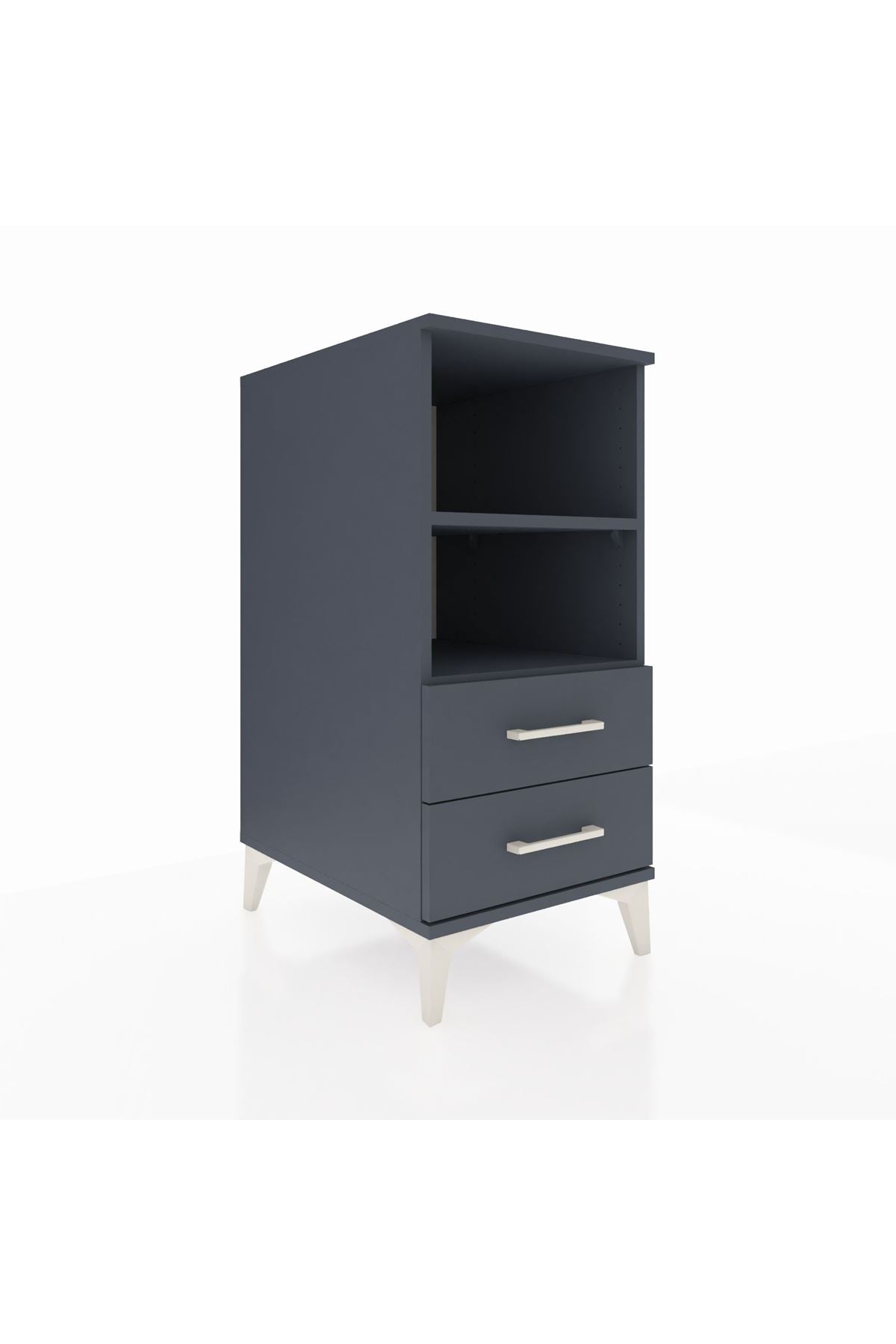 Kronos Komodin 2 Raflı 2 Çekmeceli 44x59x96 - S75M004V5C