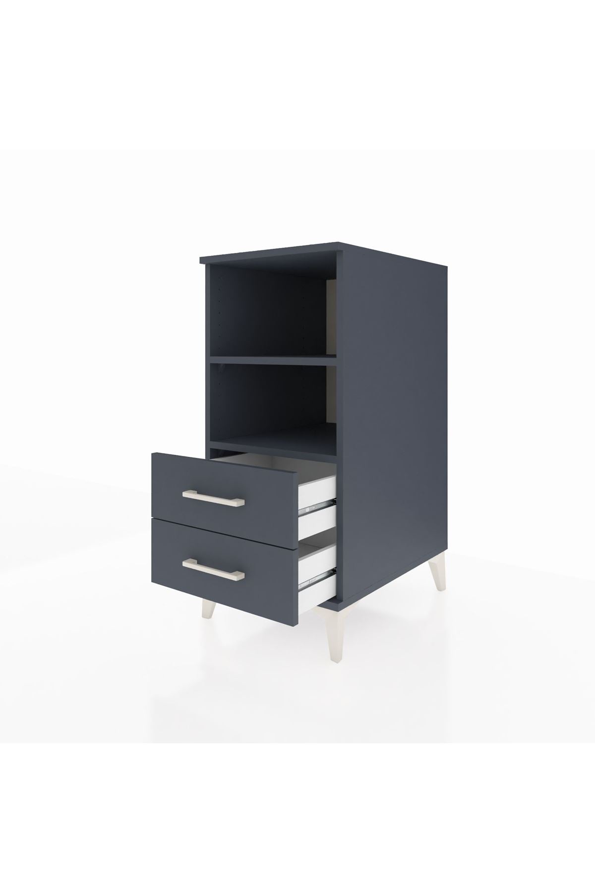 Kronos Komodin 2 Raflı 2 Çekmeceli 44x59x96 - S75M004V5C