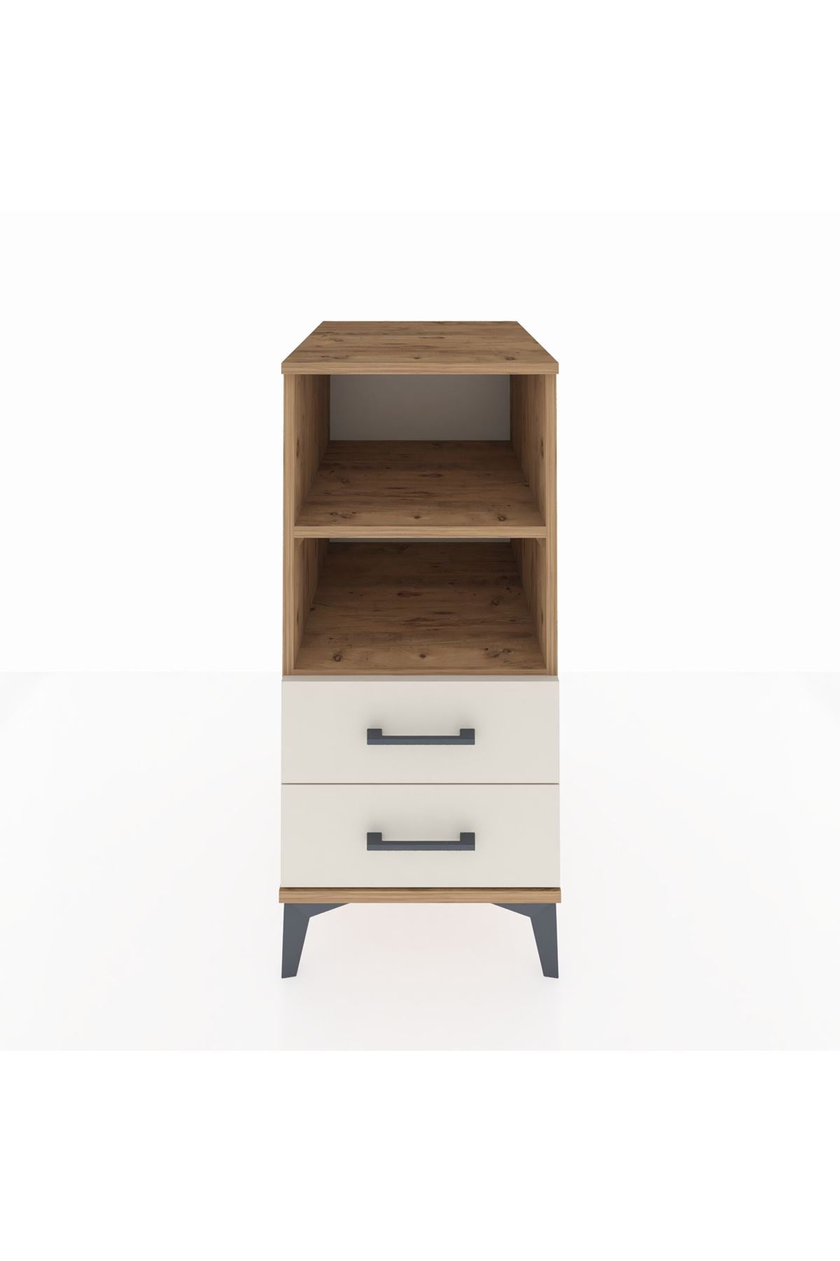 Kronos Komodin 2 Raflı 2 Çekmeceli 44x59x96 - S75M004V7C