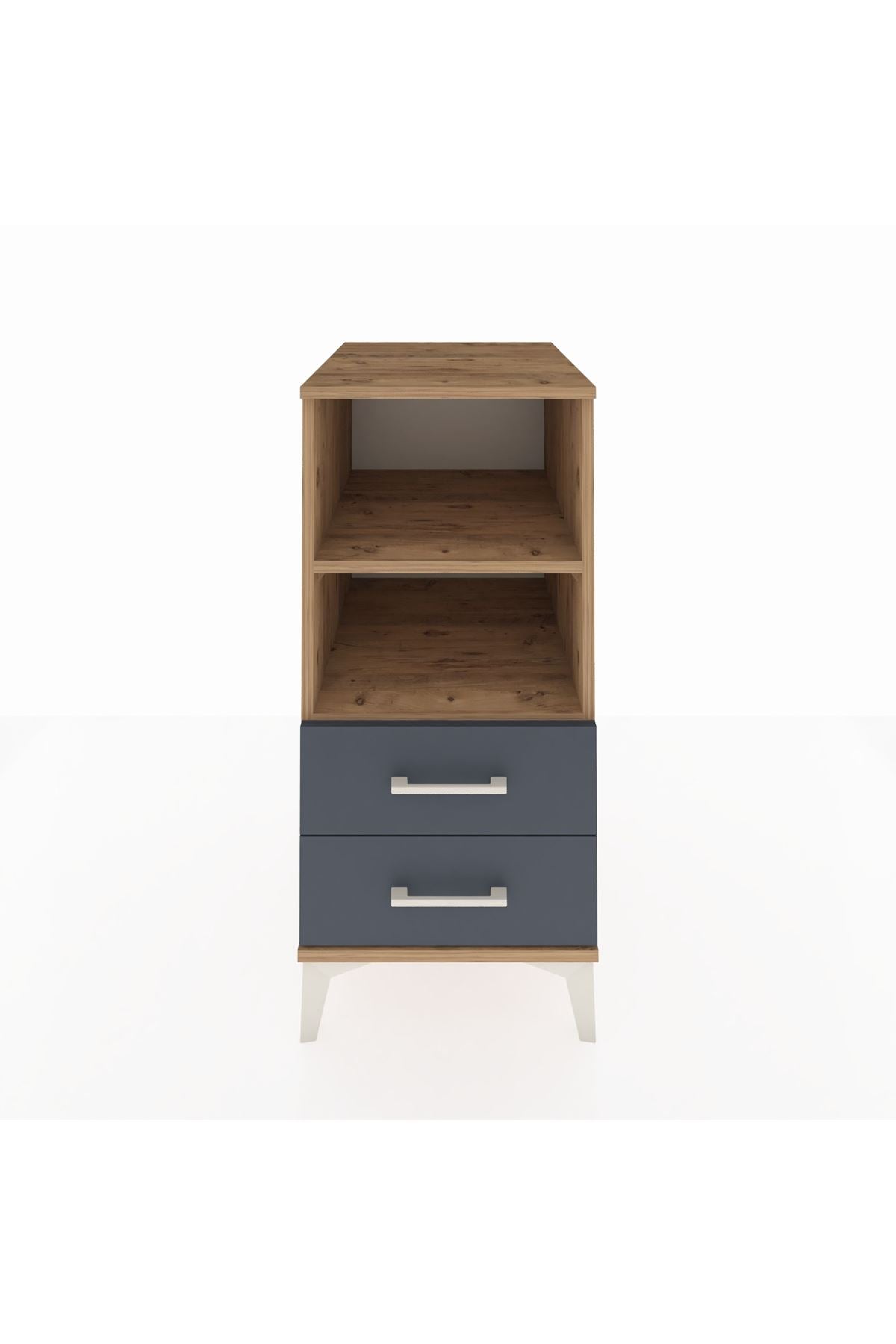 Kronos Komodin 2 Raflı 2 Çekmeceli 44x59x96 - S75M004V8C