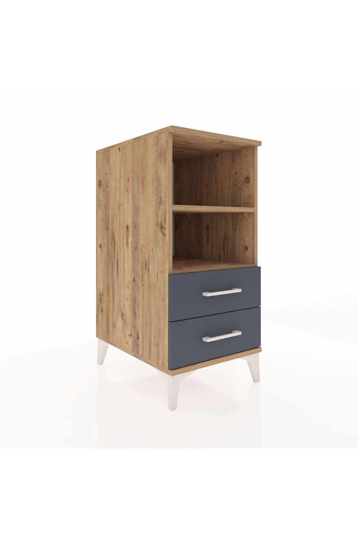 Kronos Komodin 2 Raflı 2 Çekmeceli 44x59x96 - S75M004V8C