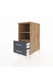 Kronos Komodin 2 Raflı 2 Çekmeceli 44x59x96 - S75M004V8C