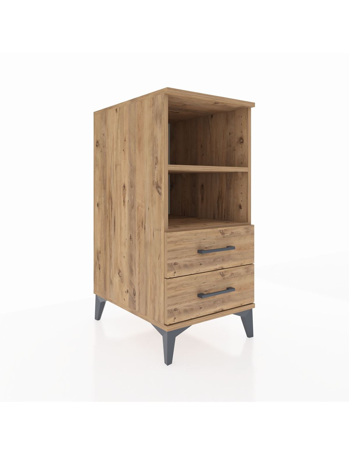 Kronos Komodin 2 Raflı 2 Çekmeceli 44x59x96 - S75M004V9C