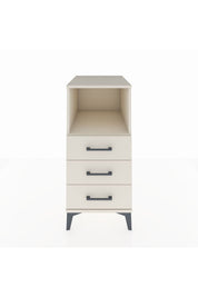 Kronos Komodin Tek Raflı 3 Çekmeceli 44x59x96 - S75M005V1C