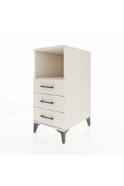 Kronos Komodin Tek Raflı 3 Çekmeceli 44x59x96 - S75M005V1C