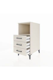 Kronos Komodin Tek Raflı 3 Çekmeceli 44x59x96 - S75M005V1C