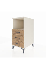 Kronos Komodin Tek Raflı 3 Çekmeceli 44x59x96 - S75M005V3C