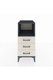 Kronos Komodin Tek Raflı 3 Çekmeceli 44x59x96 - S75M005V4C