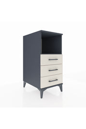 Kronos Komodin Tek Raflı 3 Çekmeceli 44x59x96 - S75M005V4C