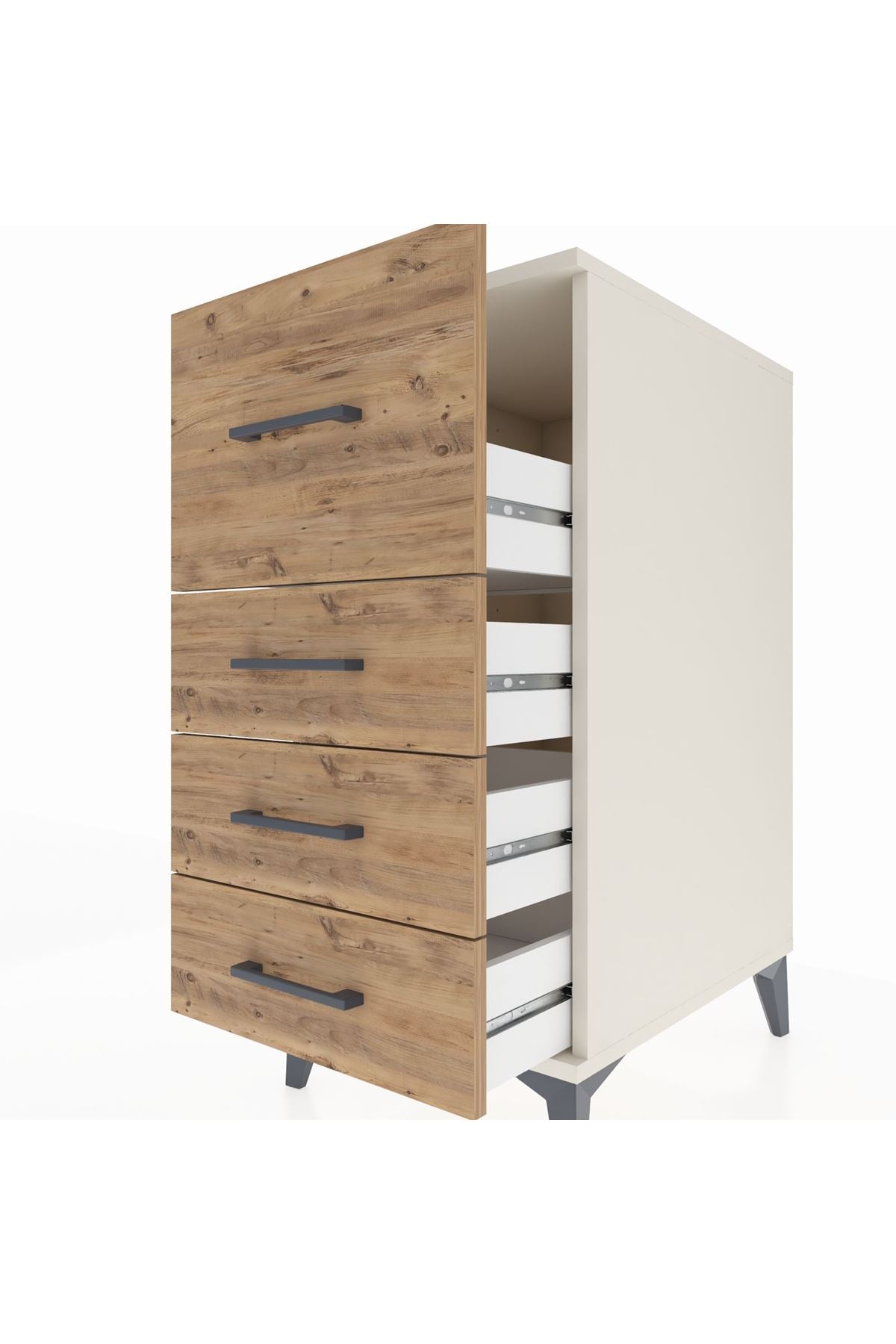 Kronos Komodin 4 Çekmeceli 44x59x96 - S75M006V3C