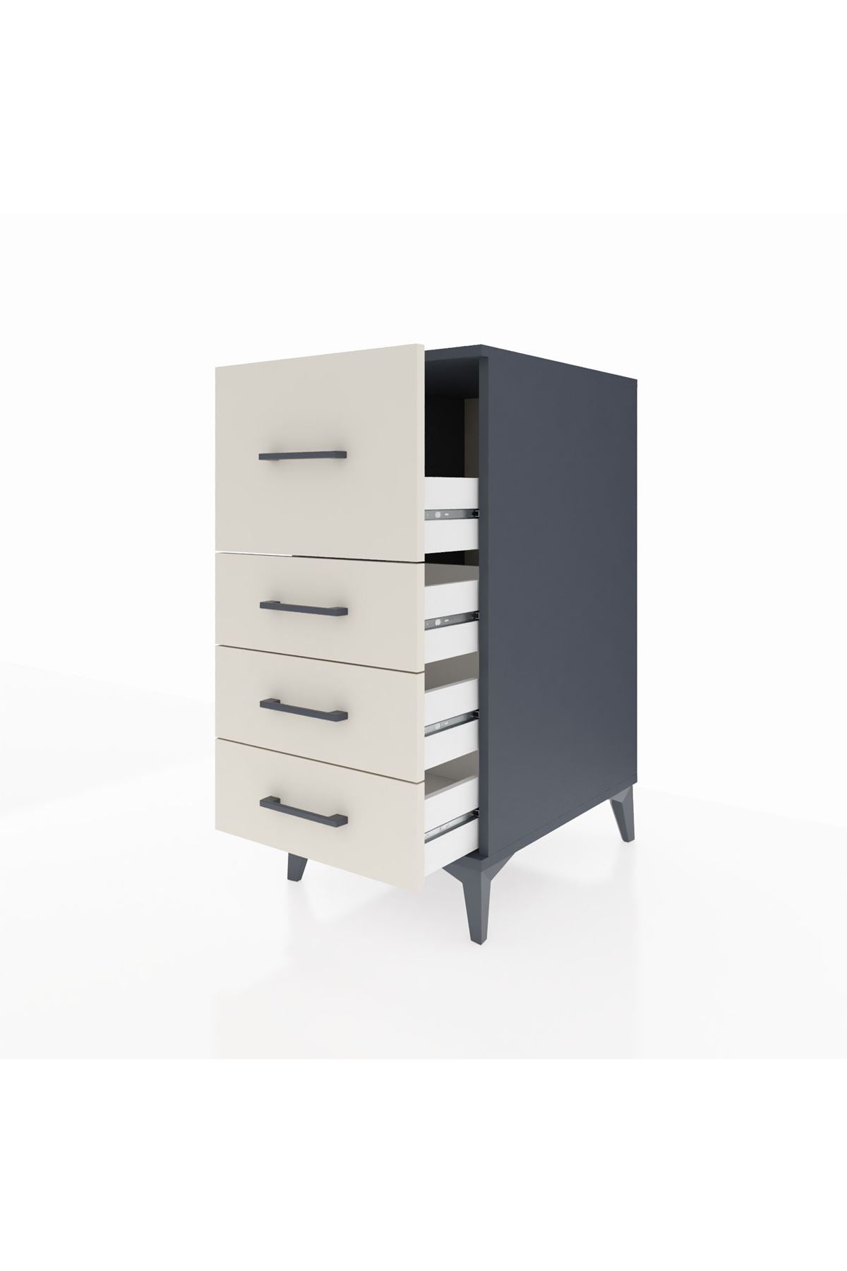 Kronos Komodin 4 Çekmeceli 44x59x96 - S75M006V4C