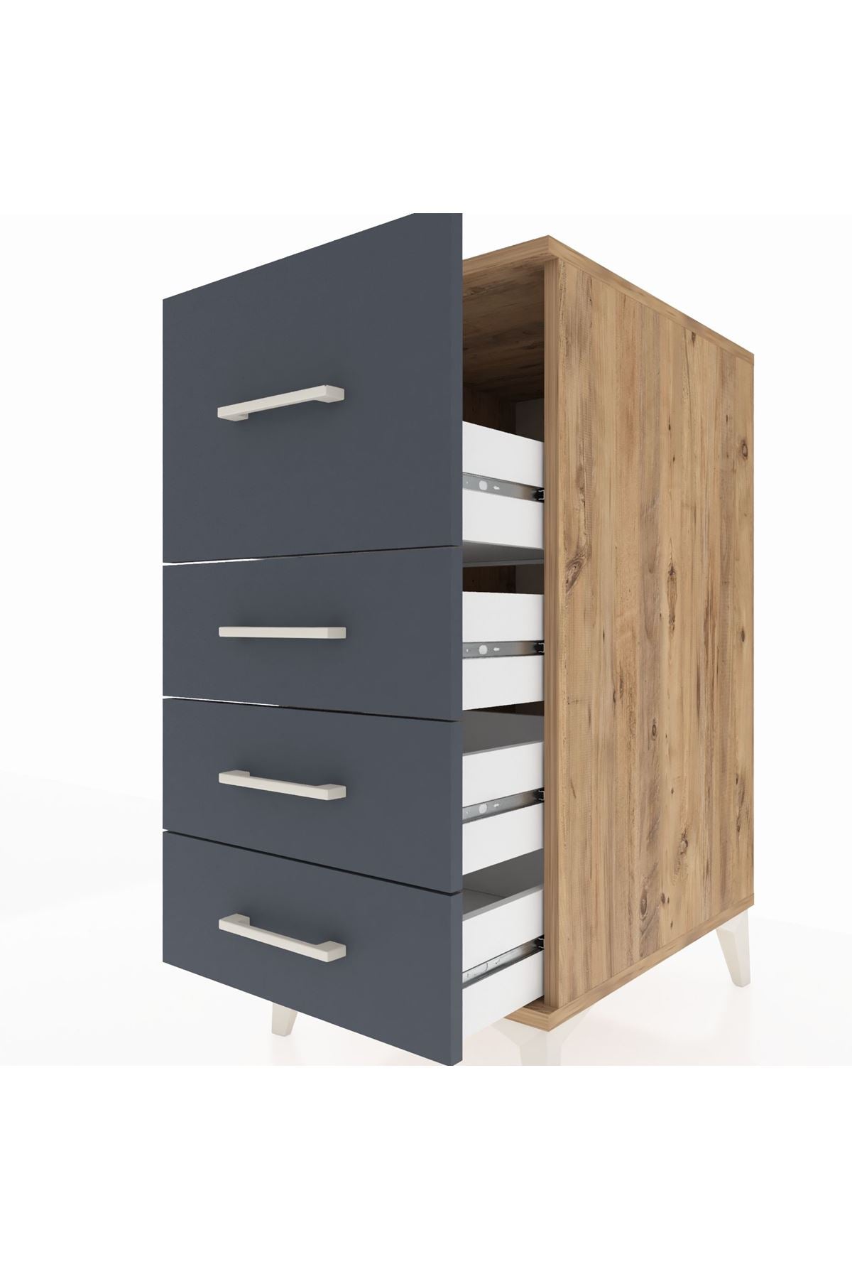 Kronos Komodin 4 Çekmeceli 44x59x96 - S75M006V8C