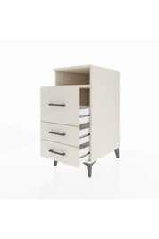 Kronos Komodin Tek Raflı 3 Çekmeceli 44x59x96 - S75M009V1C
