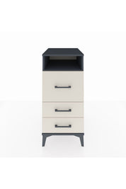 Kronos Komodin Tek Raflı 3 Çekmeceli 44x59x96 - S75M009V4C