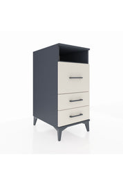 Kronos Komodin Tek Raflı 3 Çekmeceli 44x59x96 - S75M009V4C