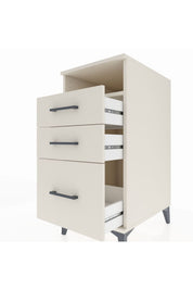 Kronos Komodin Tek Raflı 3 Çekmeceli 44x59x96 - S75M010V1C