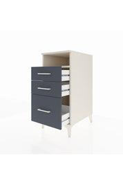 Kronos Komodin Tek Raflı 3 Çekmeceli 44x59x96 - S75M010V2C