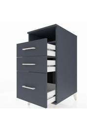 Kronos Komodin Tek Raflı 3 Çekmeceli 44x59x96 - S75M010V5C