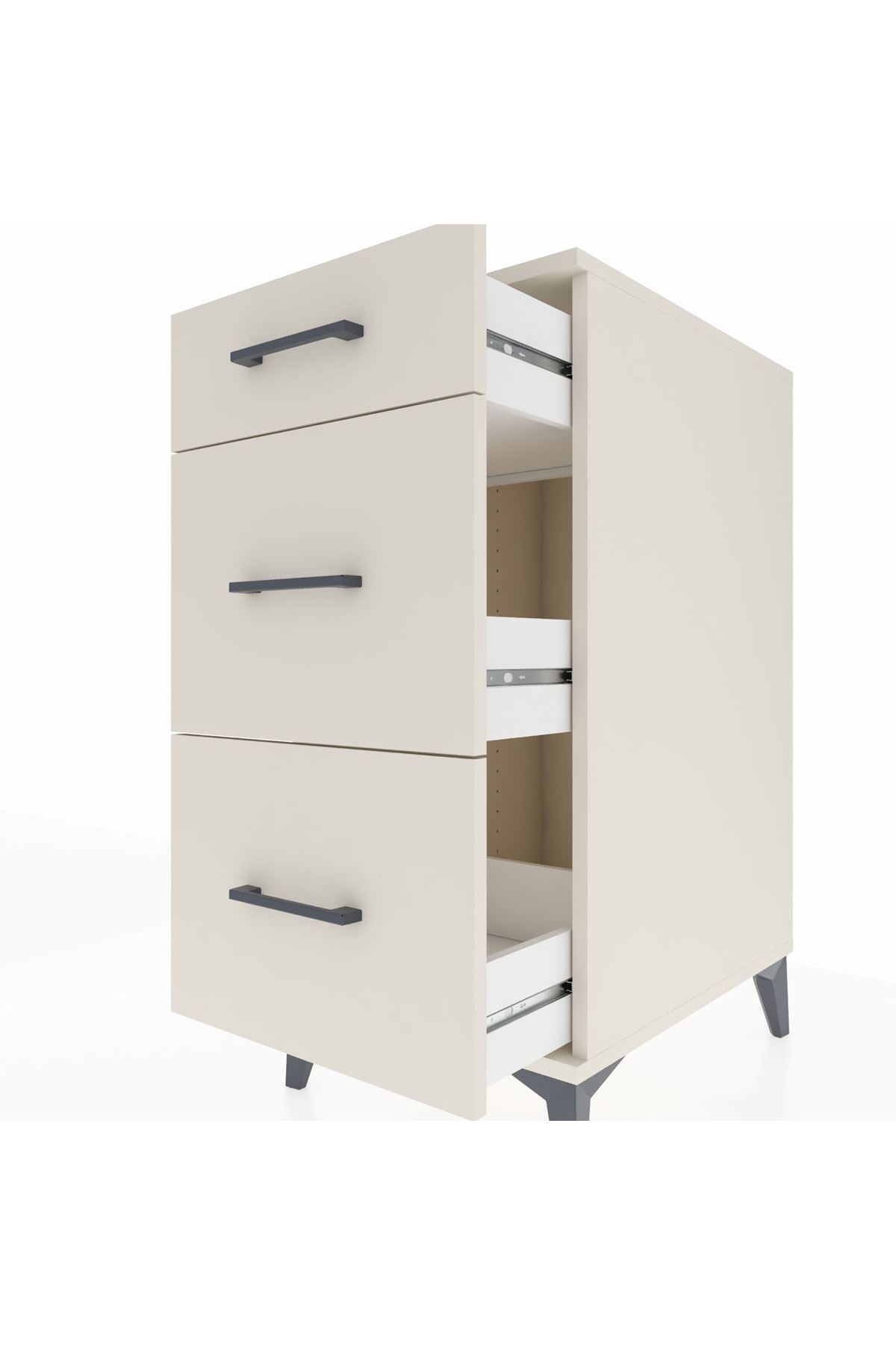 Kronos Komodin 3 Çekmeceli 44x59x96 - S75M011V1C