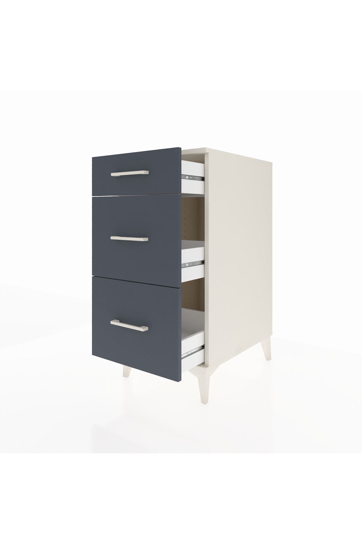 Kronos Komodin 3 Çekmeceli 44x59x96 - S75M011V2C