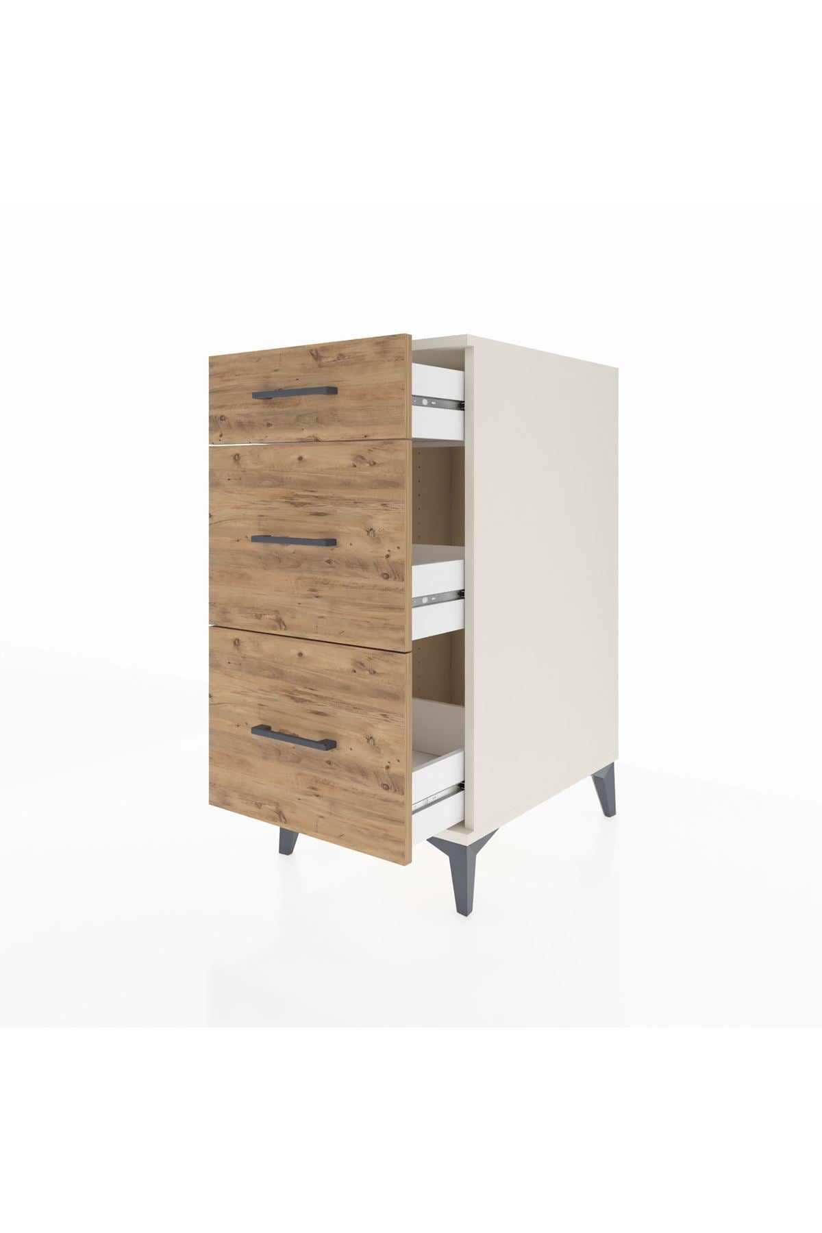 Kronos Komodin 3 Çekmeceli 44x59x96 - S75M011V3C