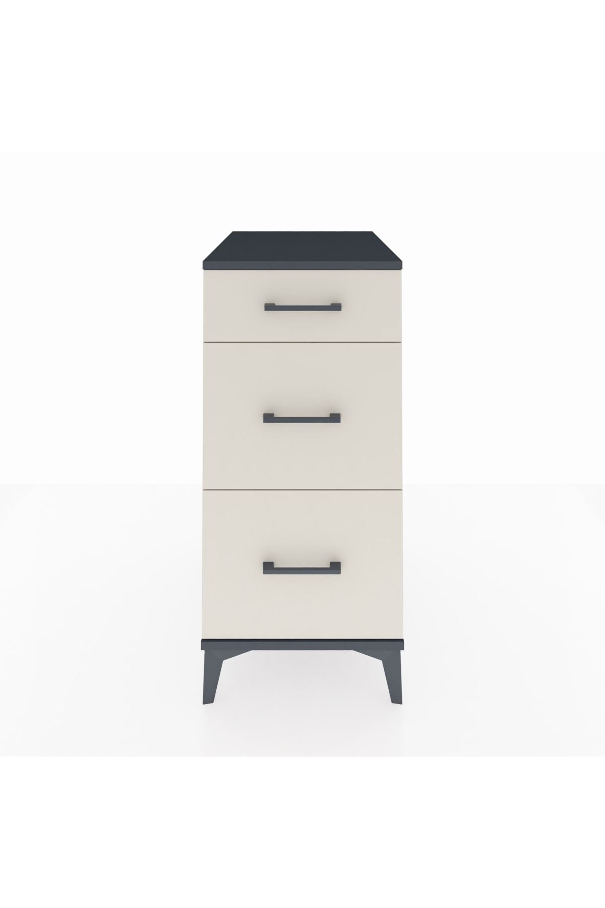 Kronos Komodin 3 Çekmeceli 44x59x96 - S75M011V4C