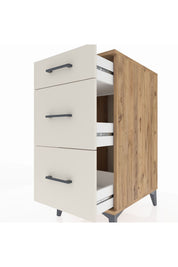 Kronos Komodin 3 Çekmeceli 44x59x96 - S75M011V7C