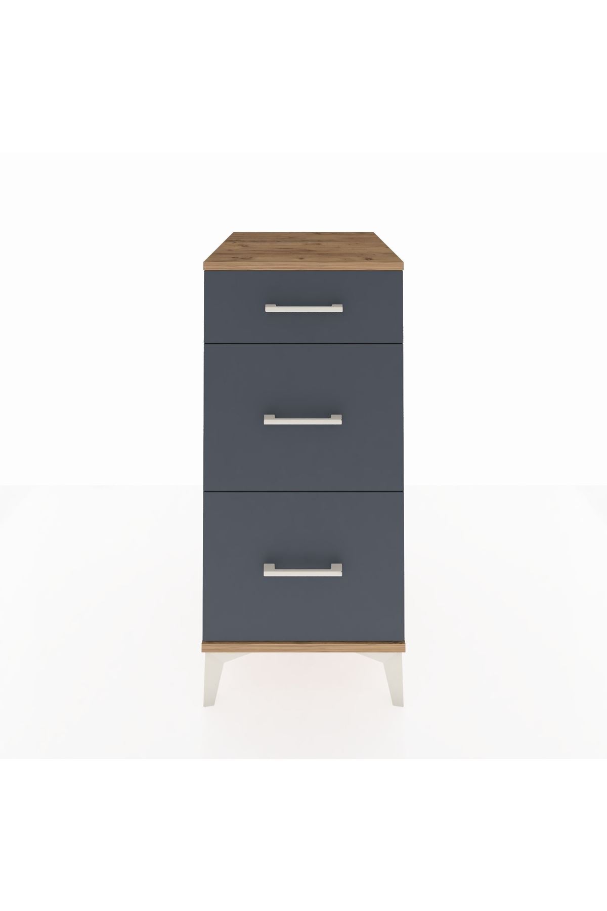 Kronos Komodin 3 Çekmeceli 44x59x96 - S75M011V8C