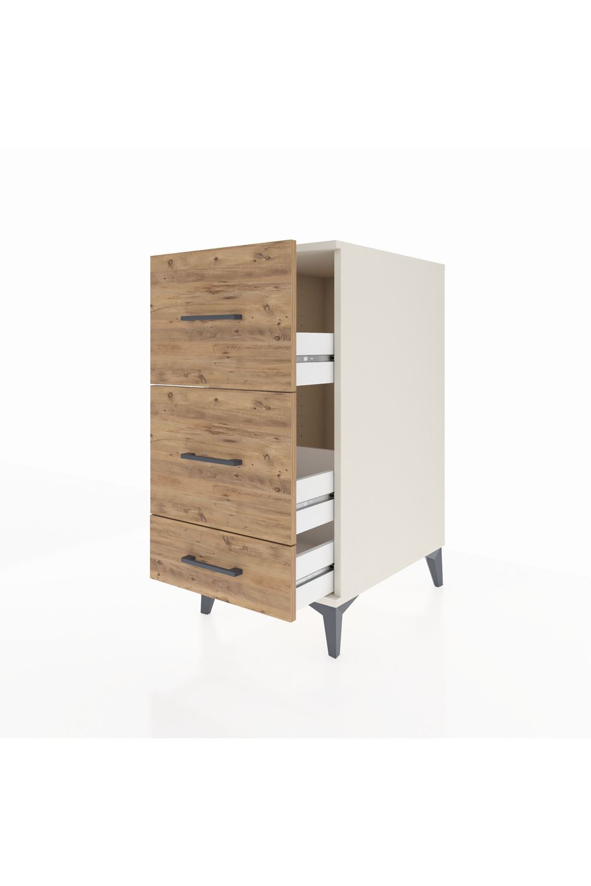 Kronos Komodin 3 Çekmeceli 44x59x96 - S75M012V3C
