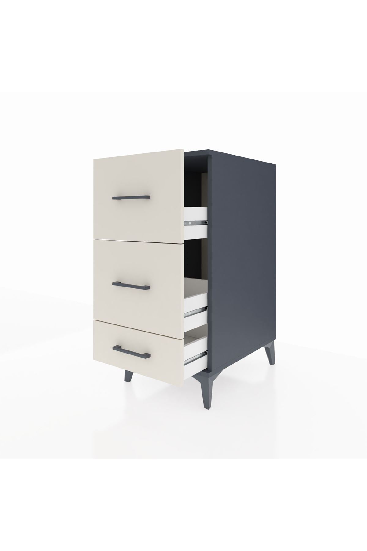 Kronos Komodin 3 Çekmeceli 44x59x96 - S75M012V4C