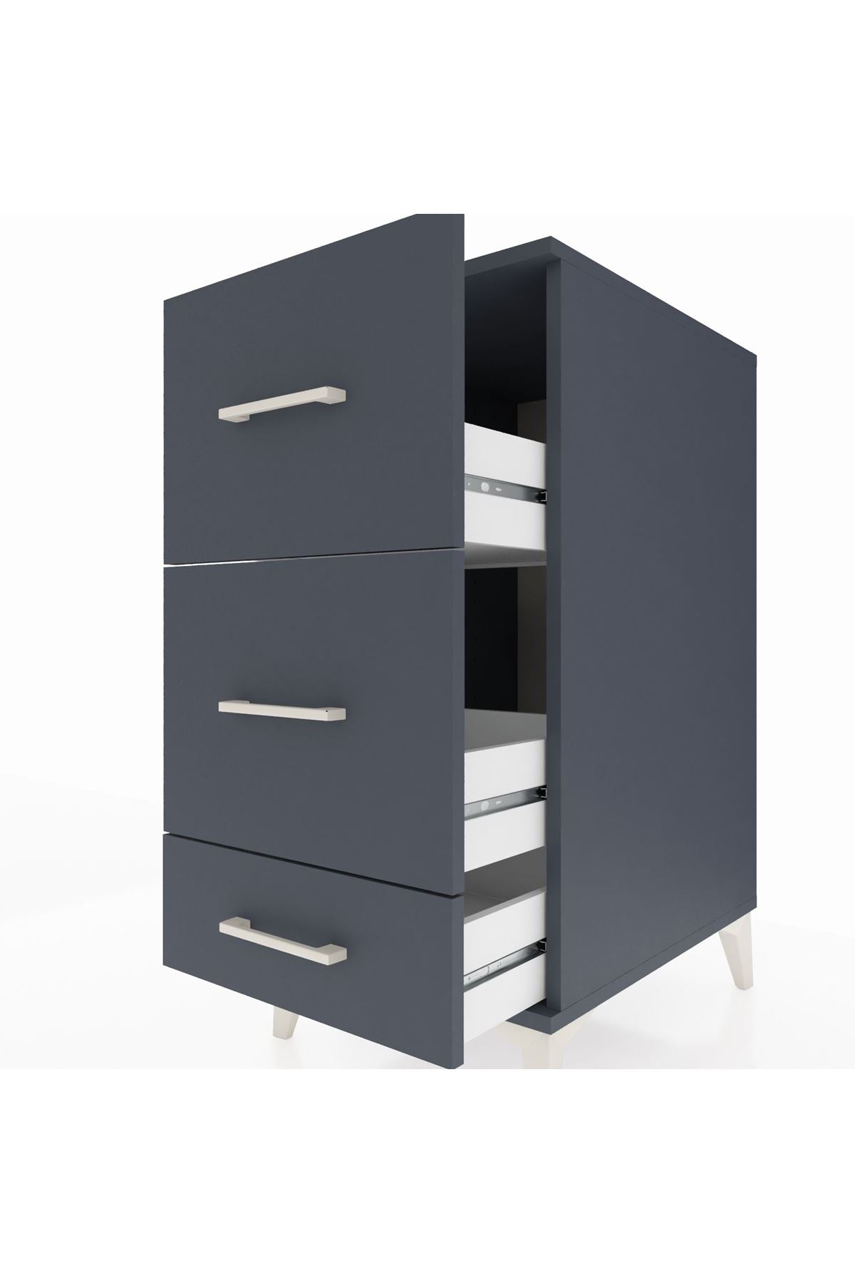Kronos Komodin 3 Çekmeceli 44x59x96 - S75M012V5C