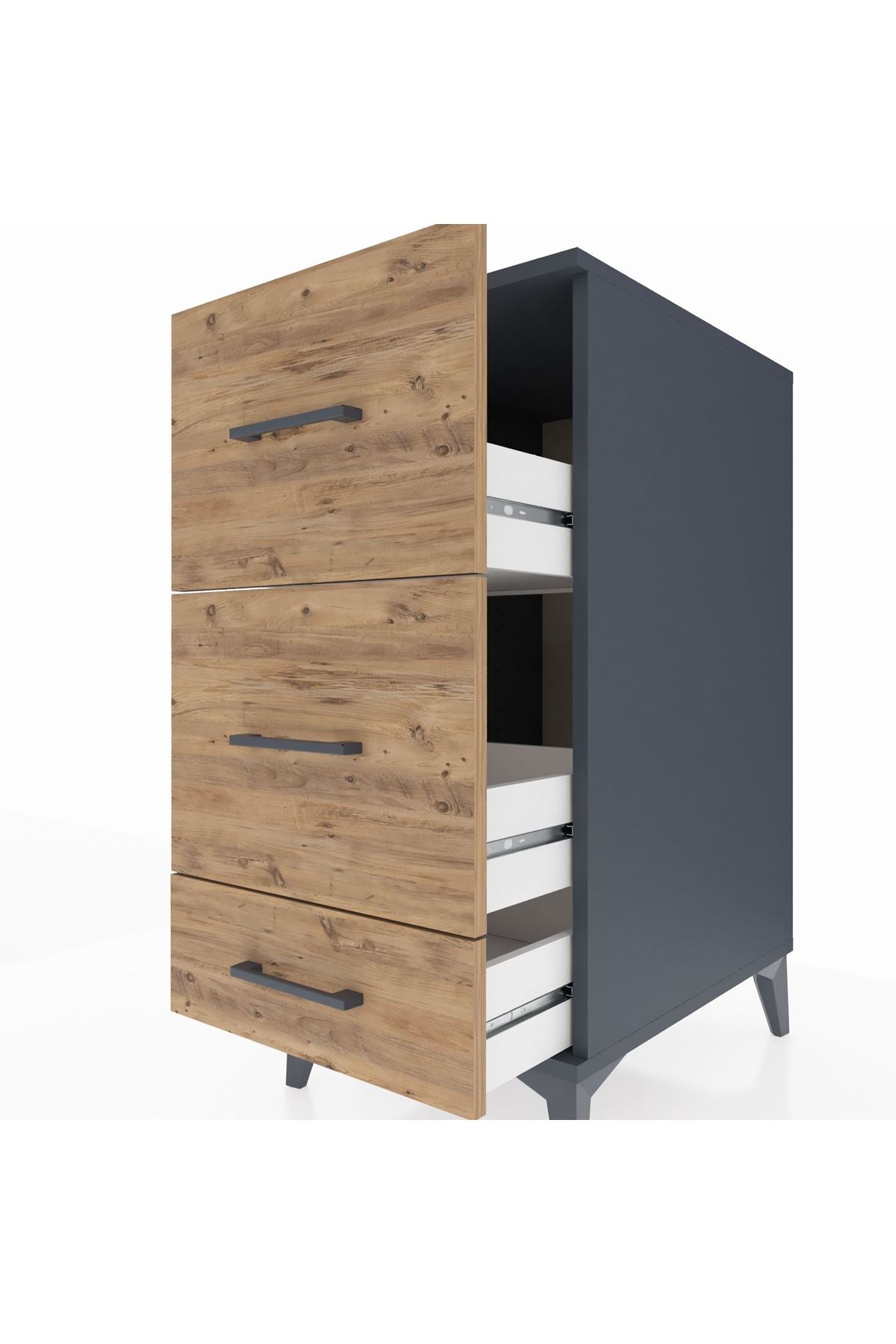 Kronos Komodin 3 Çekmeceli 44x59x96 - S75M012V6C