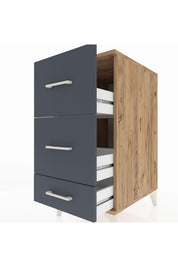 Kronos Komodin 3 Çekmeceli 44x59x96 - S75M012V8C