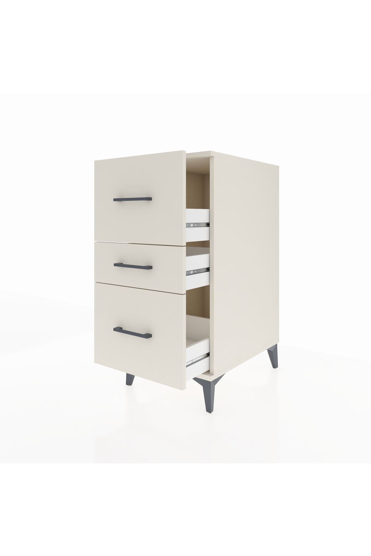 Kronos Komodin 3 Çekmeceli 44x59x96 - S75M013V1C